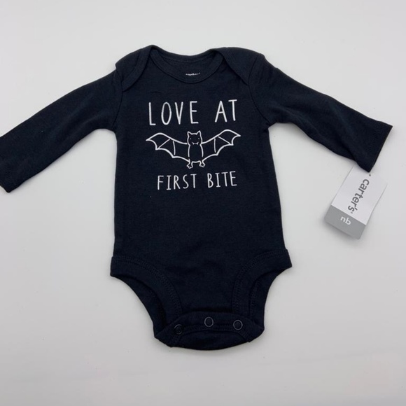 Carter's Other - Carter's Baby Body Suit Halloween Black Sz: Nb